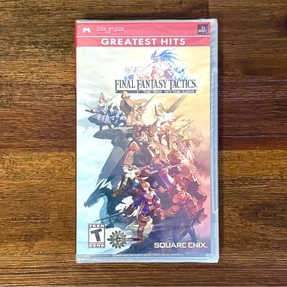 Final Fantasy Tactics The War of The Lions Sony PSP Greatest Hits Sealed DEAL
